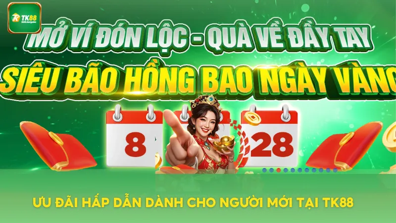 TK88 | LINK TRUY CẬP TRANG CKỦ NHÀ CÁI UY TÍN 2025 5 Ưu đãi hấp dẫn dành cho người mới tại TK88